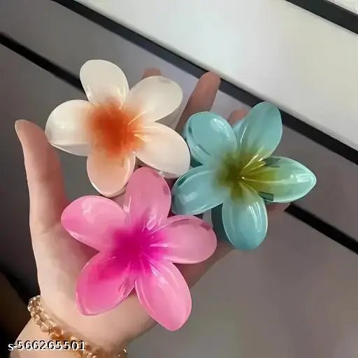 1 Pcs Resin Flower Hair Claw Clips - DIOEX